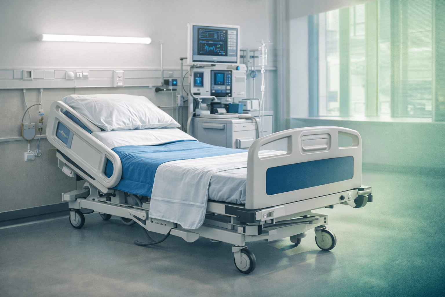 Healthcare equipment and hospital setting